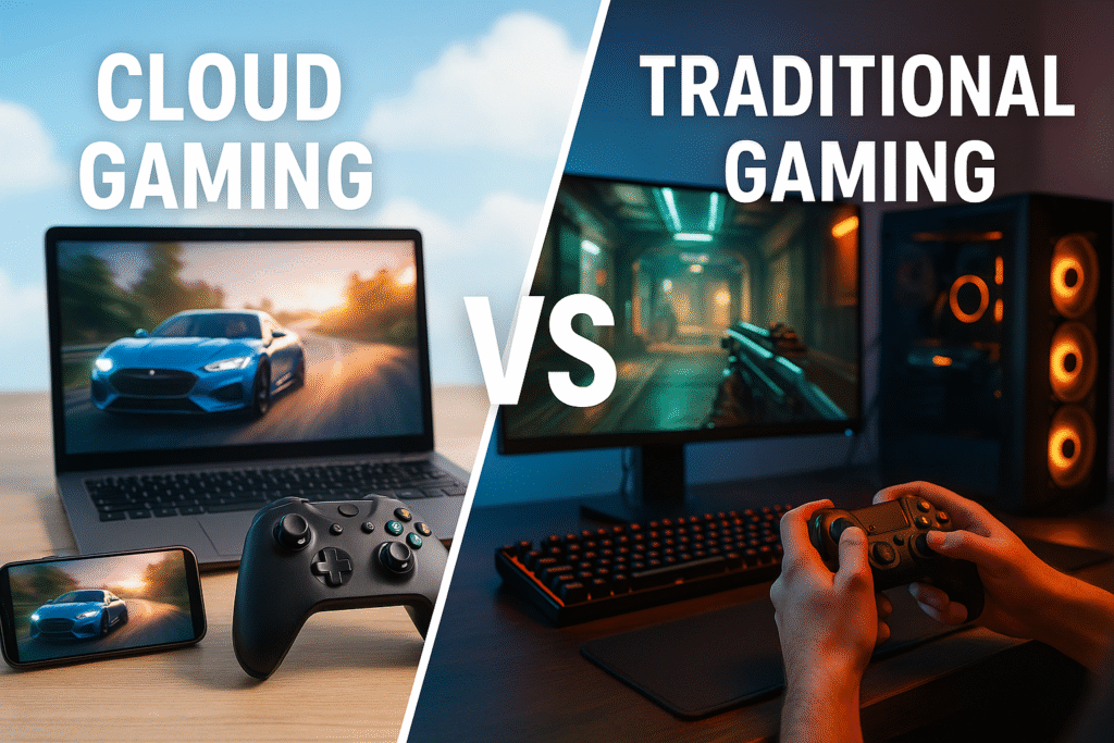 cloud gaming vs traditional gaming